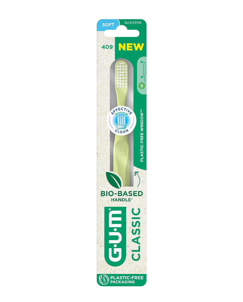 Gum - Cepillo Dental Classic Suave Gum.