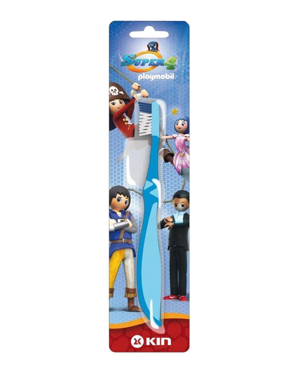 Kin - Cepillo Dental Super 4 Playmobil Kin.
