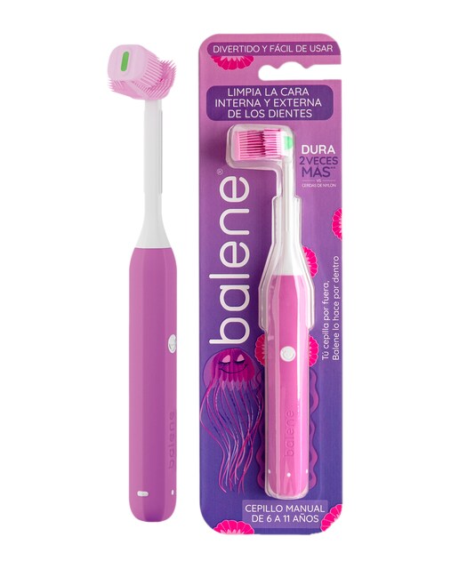 Cepillo dental Balene Junior Morado Balene