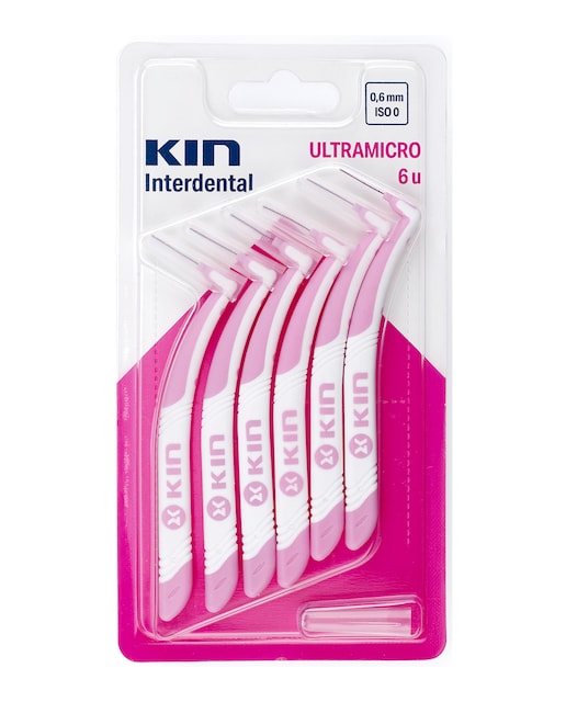 Imagen 0 de Cepillo Interdental Ultramicro 0,6 mm 6 unid Kin