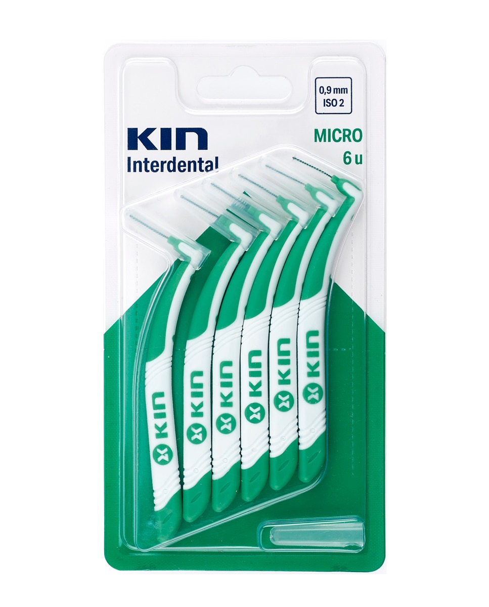Kin - Cepillo Interdental Supermicro 0,9 mm 6 unid Kin.