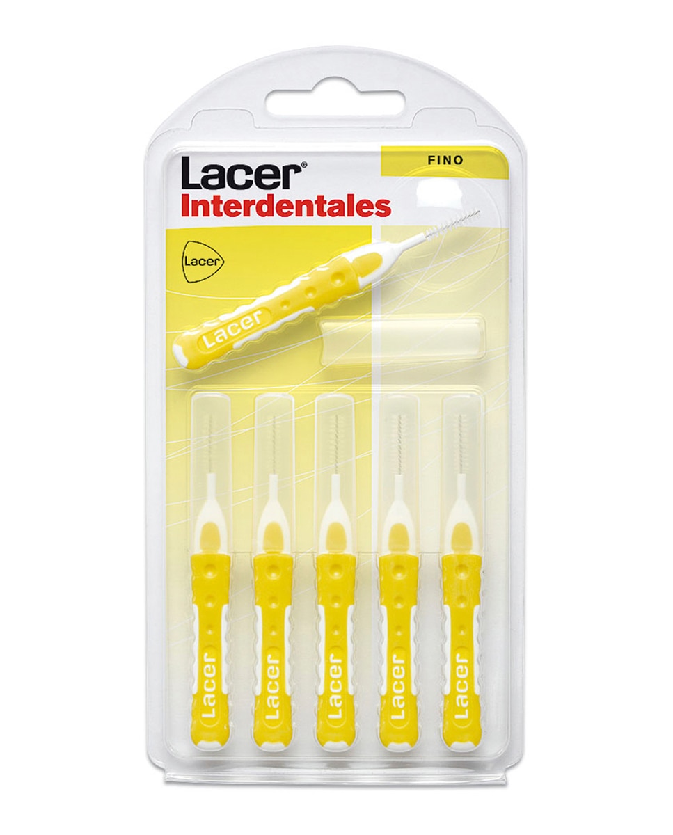 Lacer - 6 Cepillos Interdentales Recto Fino Lacer.