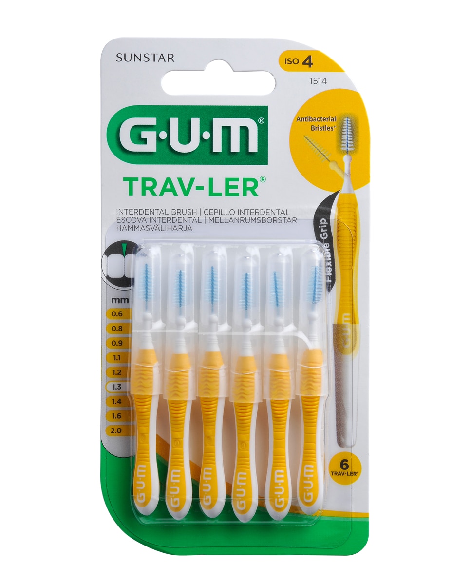 Gum - Cepillo interdental Trav-ler 1,3 mm Gum.