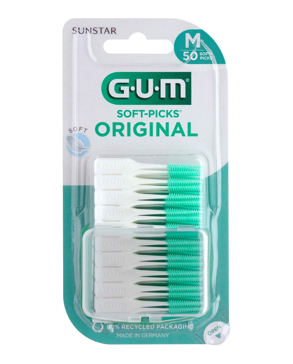Gum - Cepillo Interdental Gum Soft-Picks Original Regular (50 Unid) Gum.