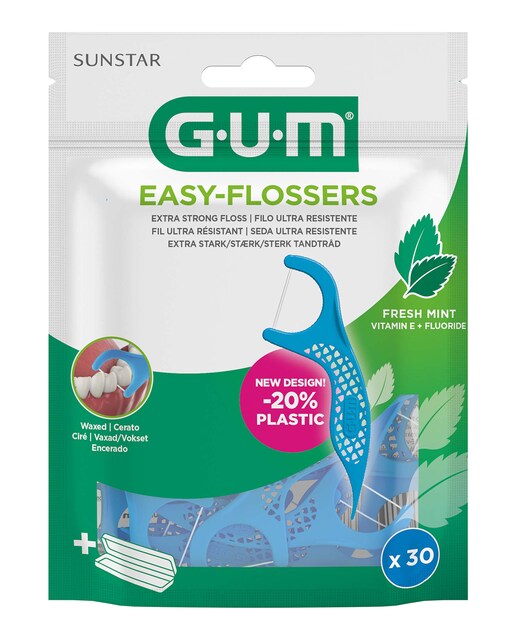 Imagen 0 de Aplicadores De Hilo Dental Gum® Easy-Flossers Gum