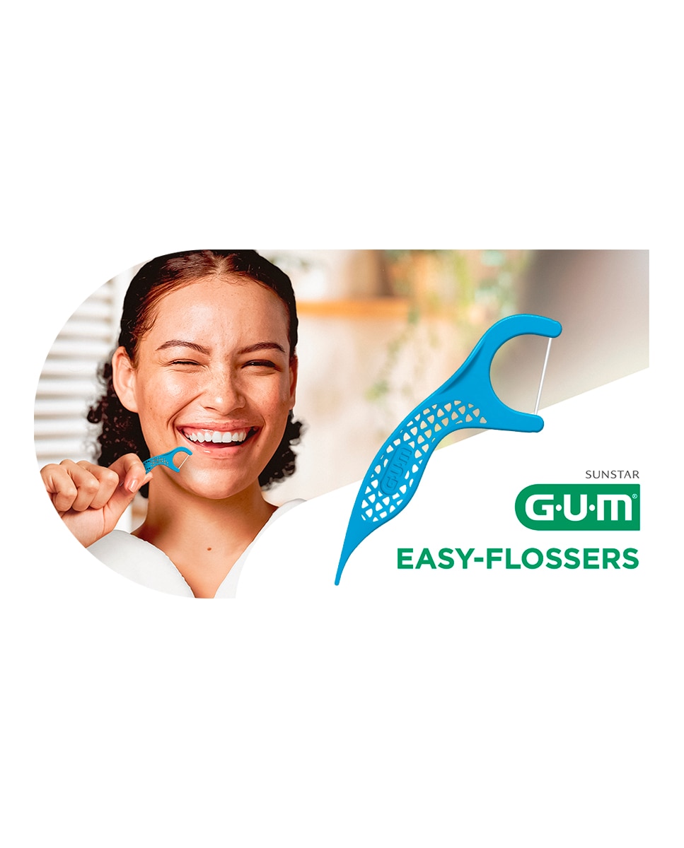 Aplicadores De Hilo Dental Gum® Easy-Flossers Gum 3