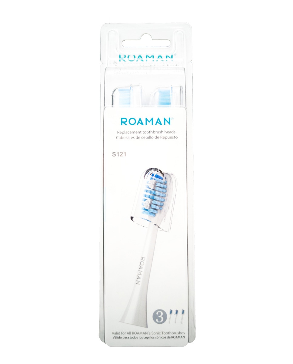 Roaman - 3 Cabezales de recambio Roaman.