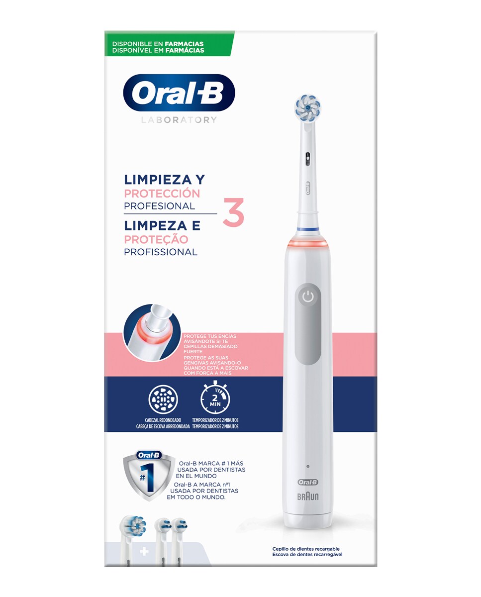 Cepillo Eléctrico Laboratory Professional Clean & Protect 3 Oral B - Braun 1