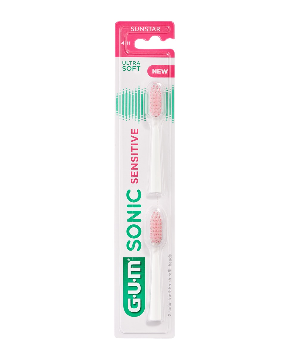 Gum - Recambios cepillo sónico Gum Sonic Sensitive Gum.