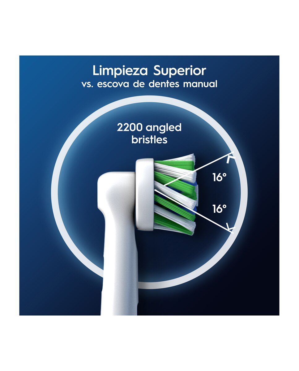 Imagen 4 de Oral-B Pro CrossAction Cabezales De Recambio, 3 Unidades