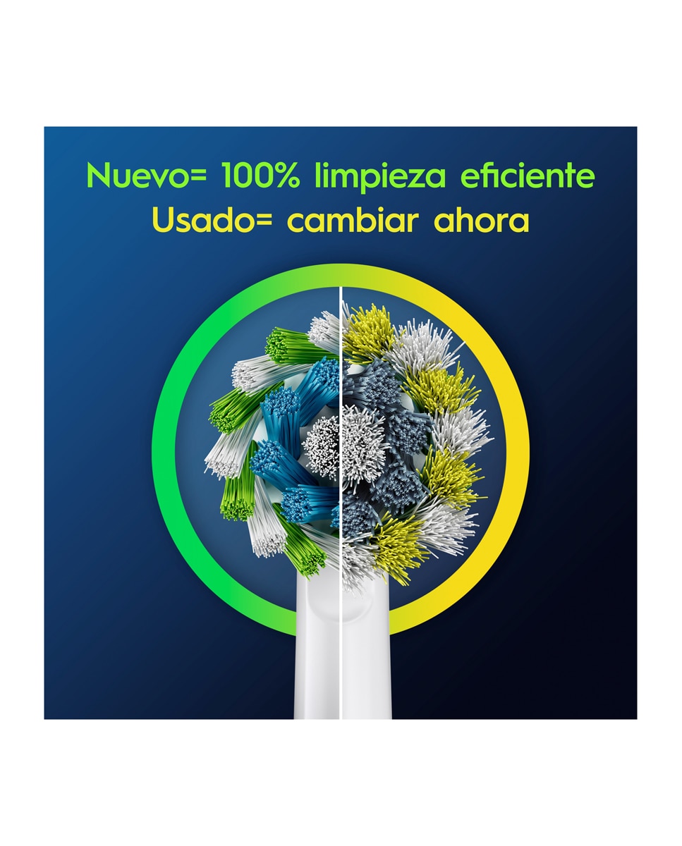 Pack de 6 Cabezales de Recambio Pro Cross Action Oral-B Pro 6