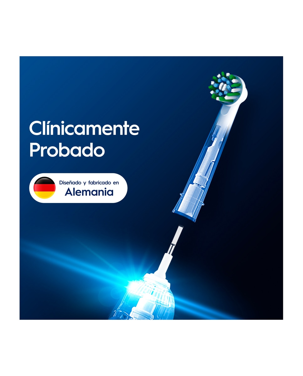 Pack de 6 Cabezales de Recambio Pro Cross Action Oral-B Pro 9
