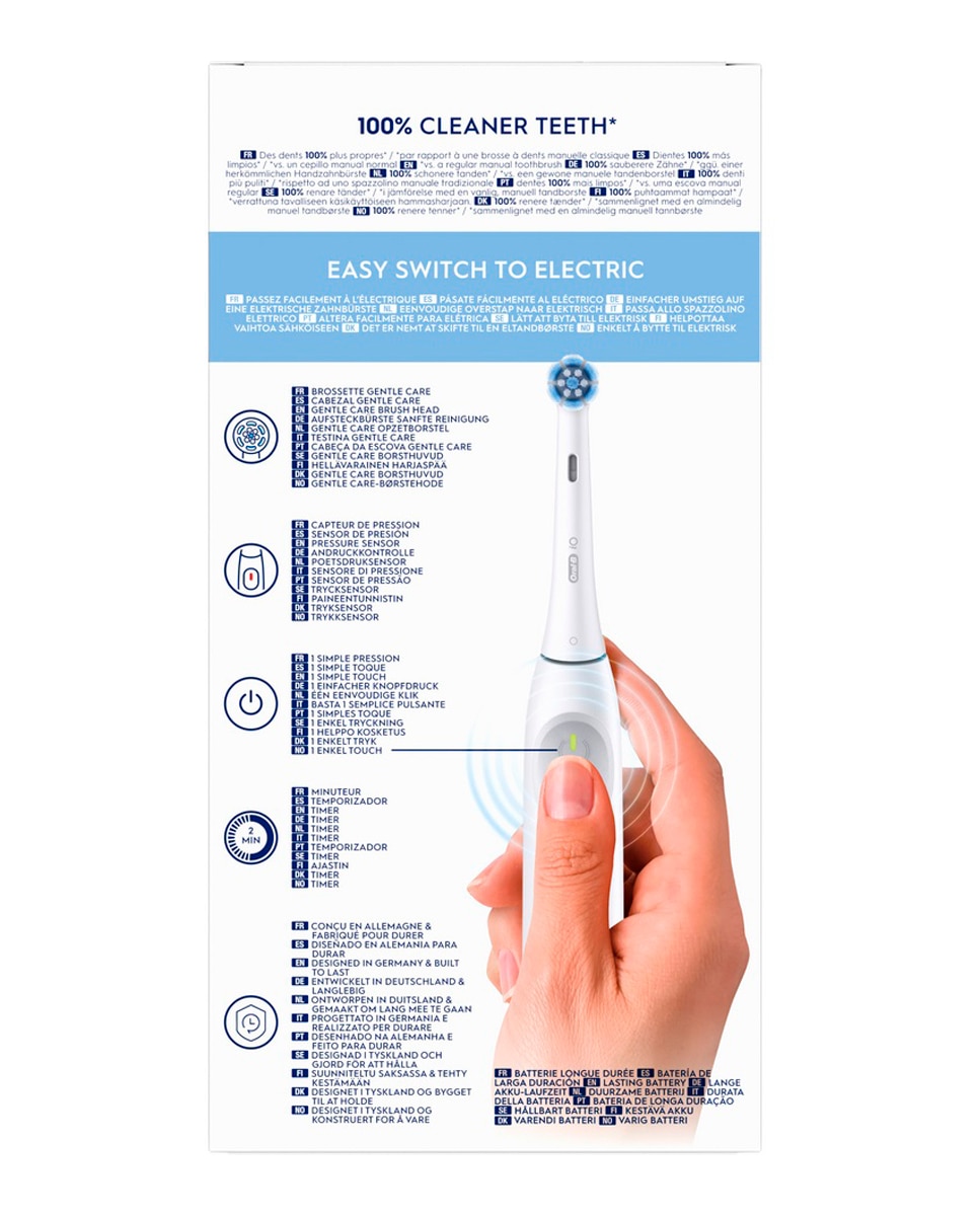 Cepillo de Dientes Eléctrico Blanco Oral-B iO 2 Laboratory Oral B 5