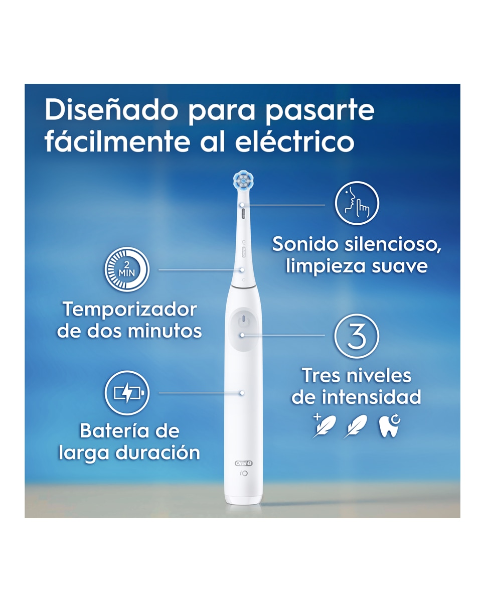 Cepillo de Dientes Eléctrico Blanco Oral-B iO 2 Laboratory Oral B 9