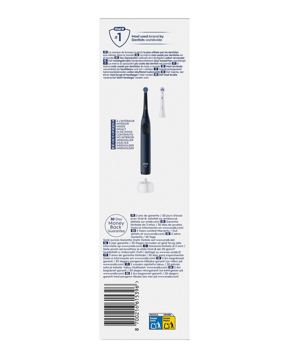 Cepillo de Dientes Eléctrico Azul Mar Oral-B iO 2 Laboratory Oral B 3