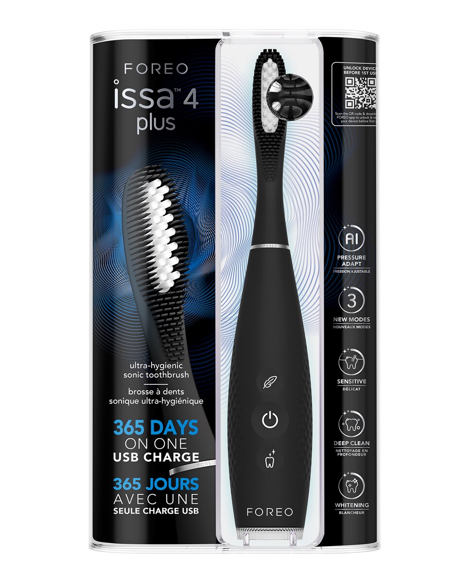 Cepillo de Dientes ISSA™ 4 Plus Foreo - Black Black-2