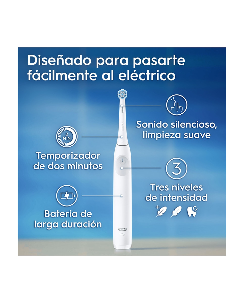 Pack Cepillo de Dientes Eléctrico iO 2 Labs Oral-B 4