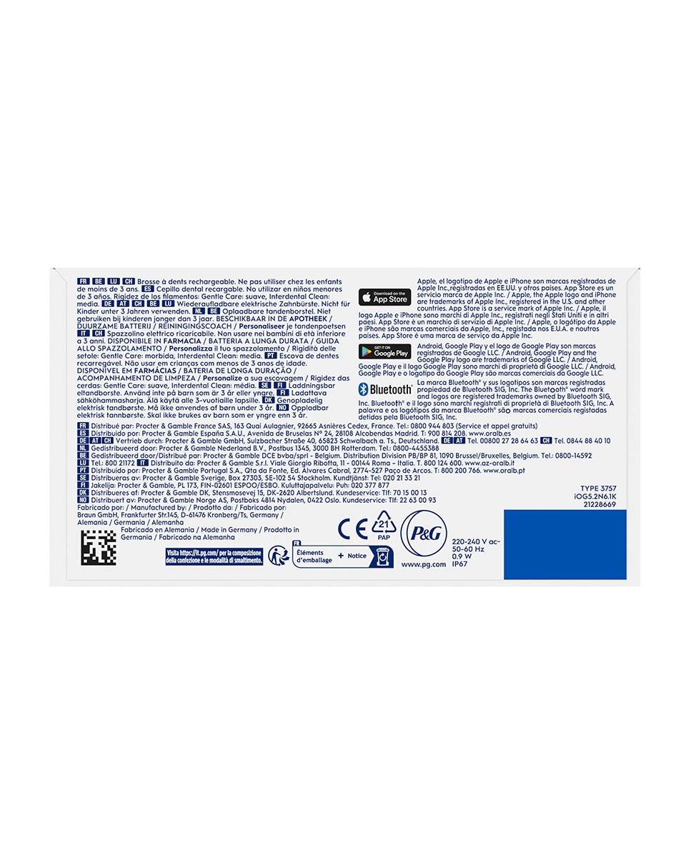 Imagen 5 de Cepillo de Dientes Eléctrico Blanco iO 5 Oral-B
