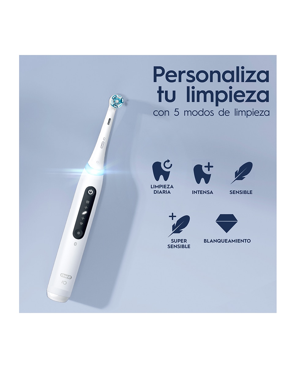 Imagen 8 de Cepillo de Dientes Eléctrico Blanco iO 5 Oral-B
