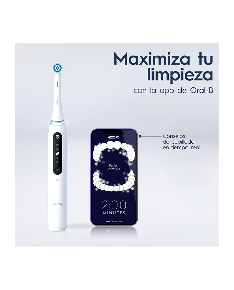 Imagen 11 de Cepillo de Dientes Eléctrico Blanco iO 5 Oral-B