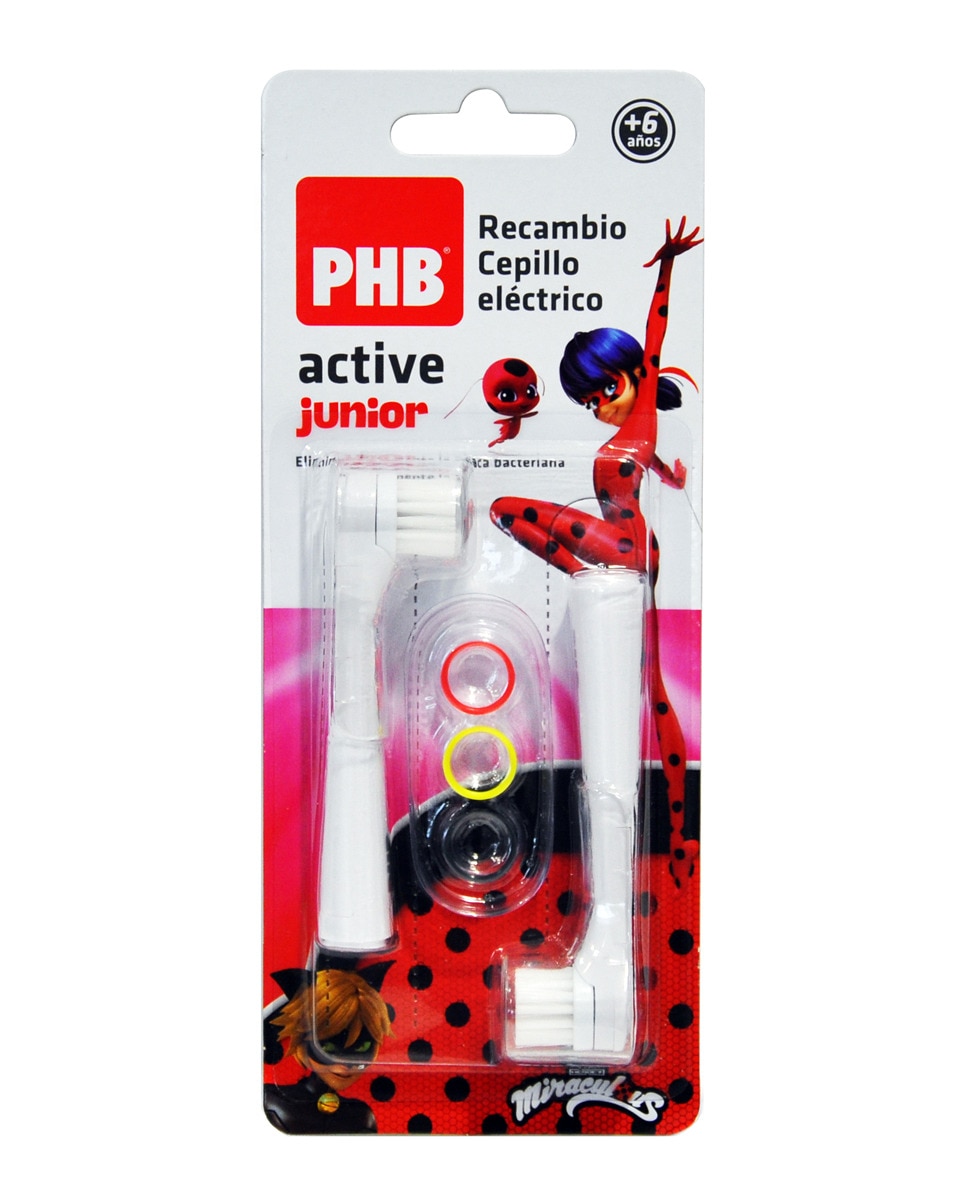 Imagen 0 de Recambios de Cepillo dental Eléctrico Active Junior PHB