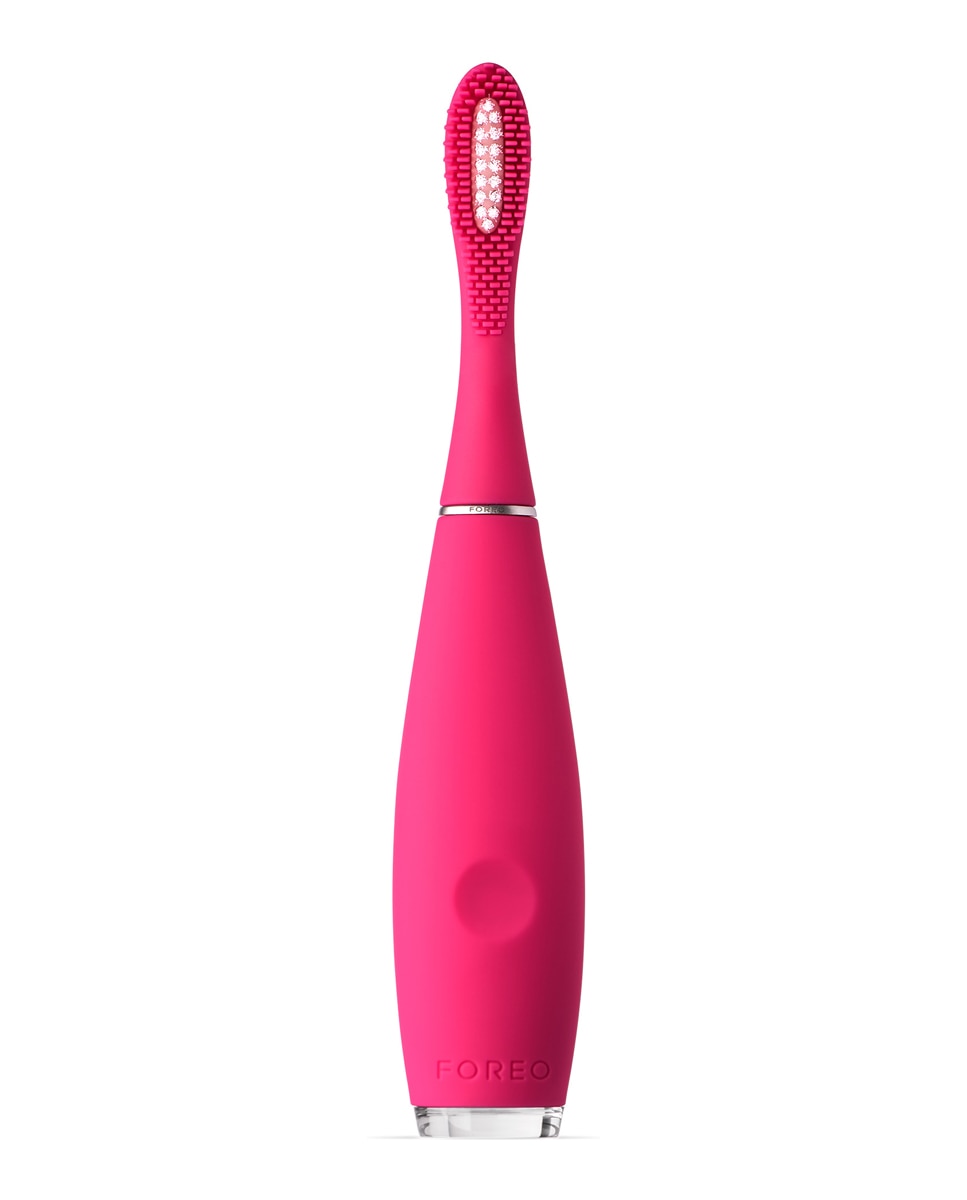 FOREO - ISSA kids Cepillo de dientes sónico para niños de 5 a 12 años Rose Nose Hippo FOREO.