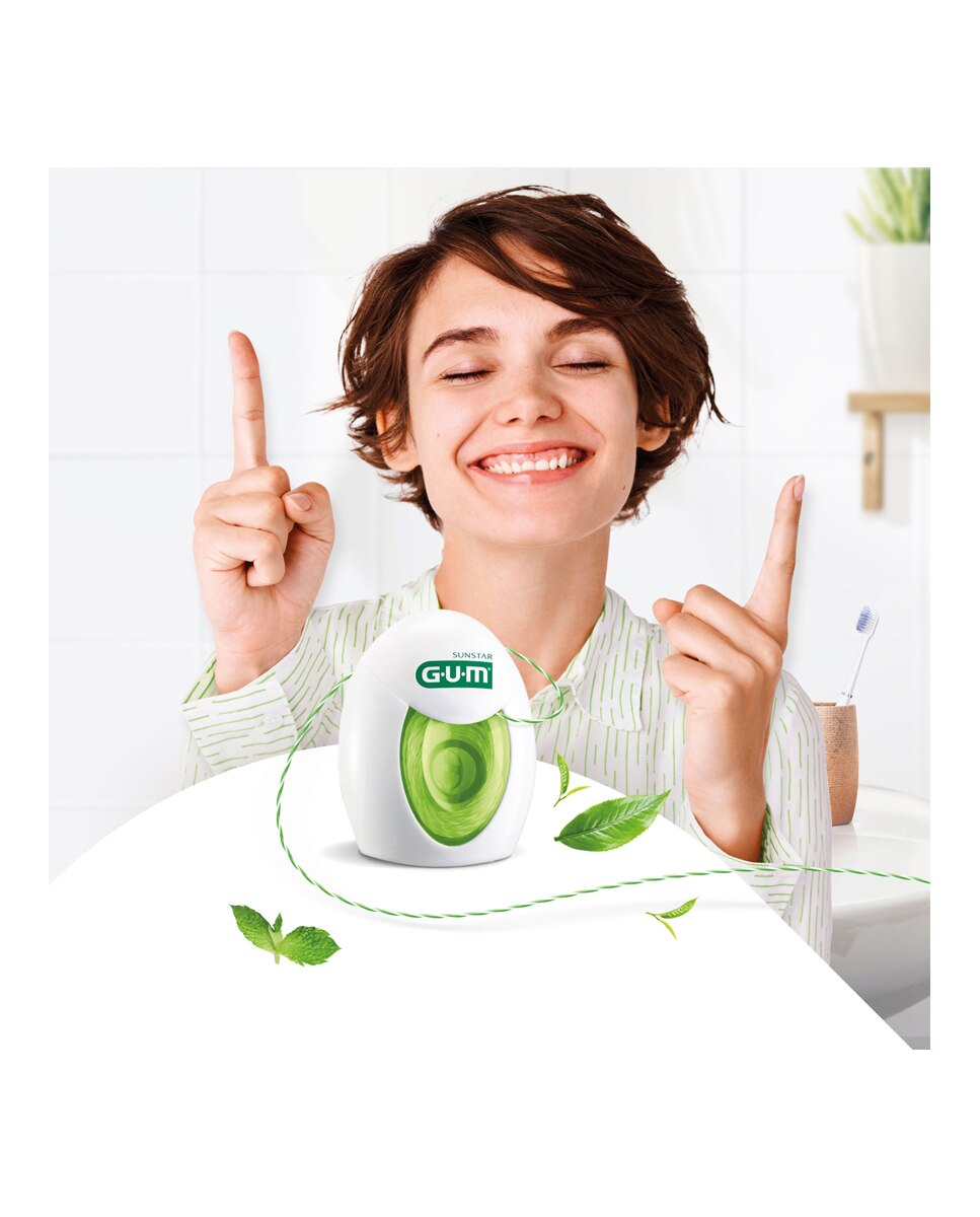 Seda Trenzada Twisted Sabor Té Verde Gum 2