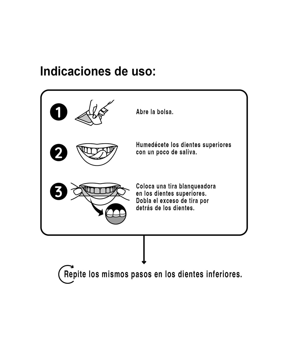 Imagen 5 de Tiras Blanqueadoreas Natural Iwhite