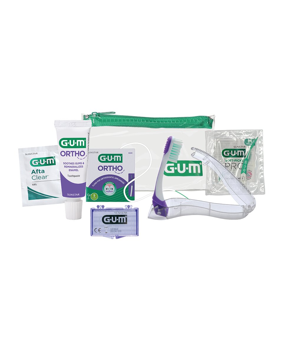 Imagen 1 de Kit de viaje ortodoncia fija Gum