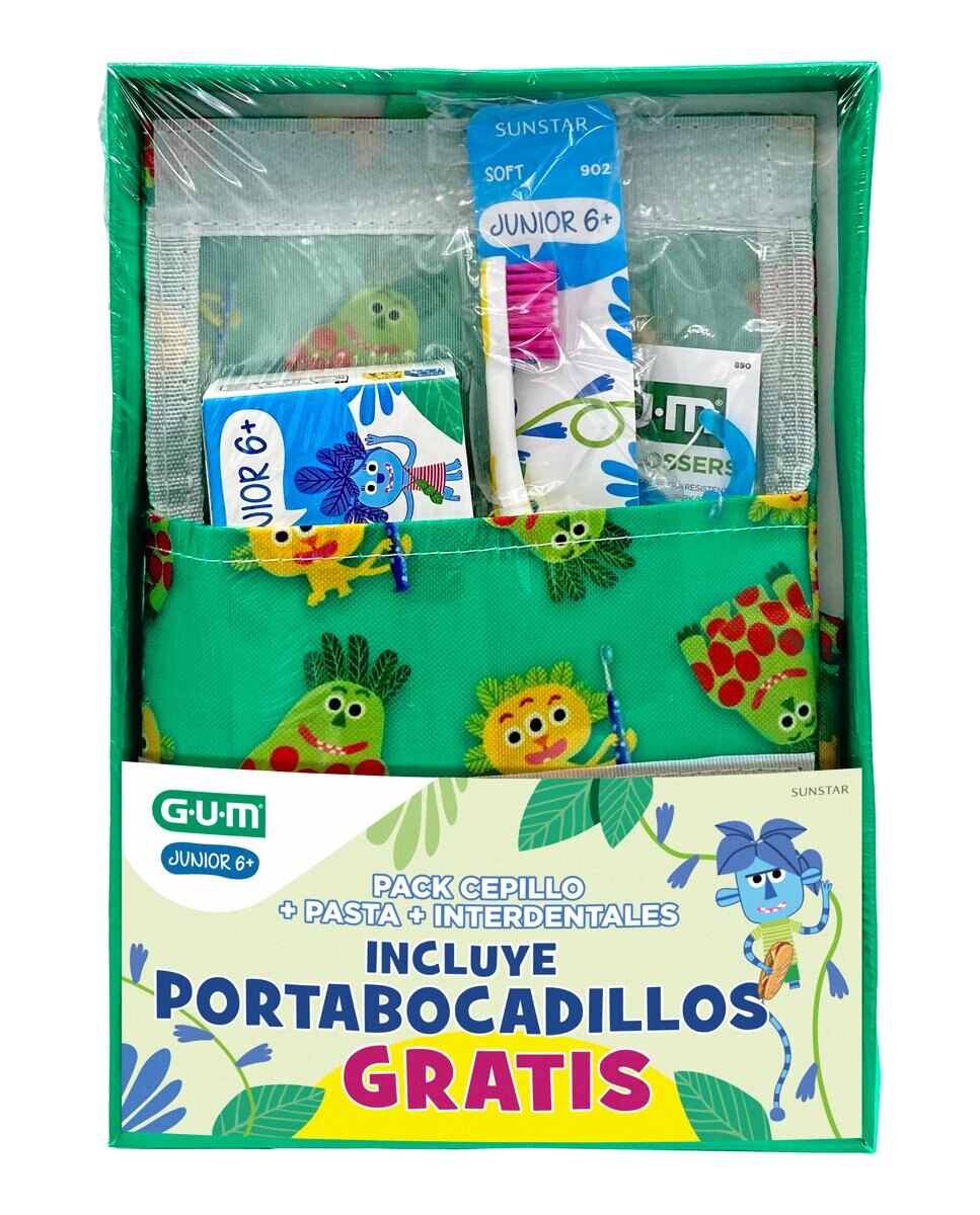 Imagen 0 de Pack Cepillo Dental Junior 6+ Años Gum