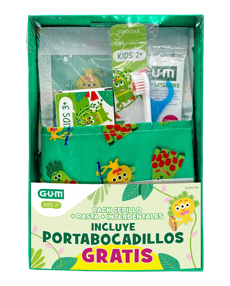 Gum - Pack Cepillo Dental Kids 2-6 Años Gum.