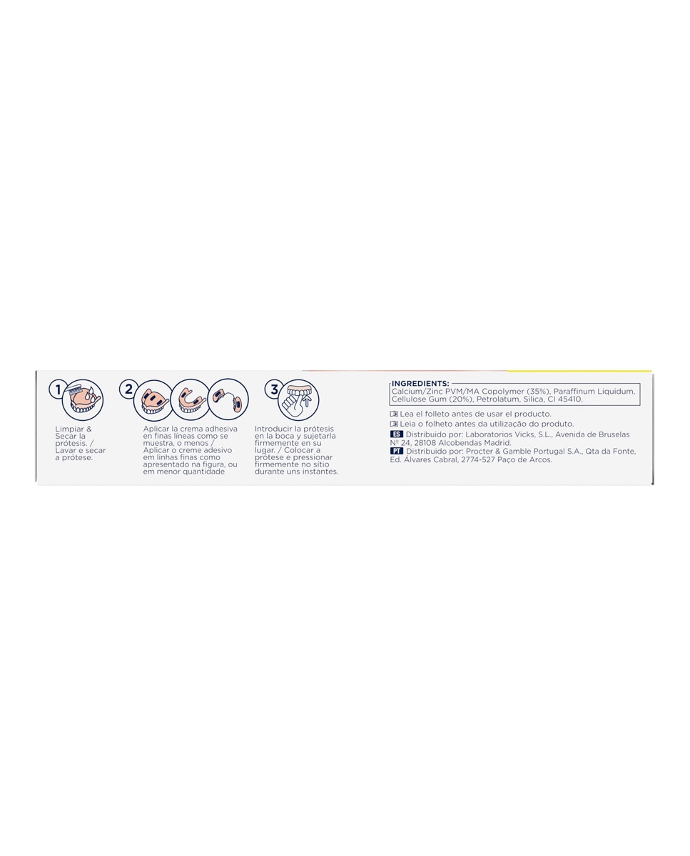 Imagen 3 de Adhesivo para prótesis dentales Plus Doble Acción 60 g Kukident - 60 g