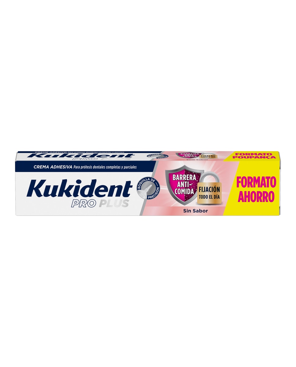 Kukident - Crema Adhesiva Para Prótesis Dentales Efecto Sellado Sabor Neutro 57 g Pro Kukident.