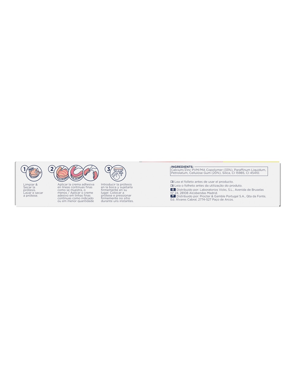 Imagen 3 de Crema Adhesiva Para Prótesis Dentales Efecto Sellado Sabor Neutro 57 g Pro Kukident - 57 g