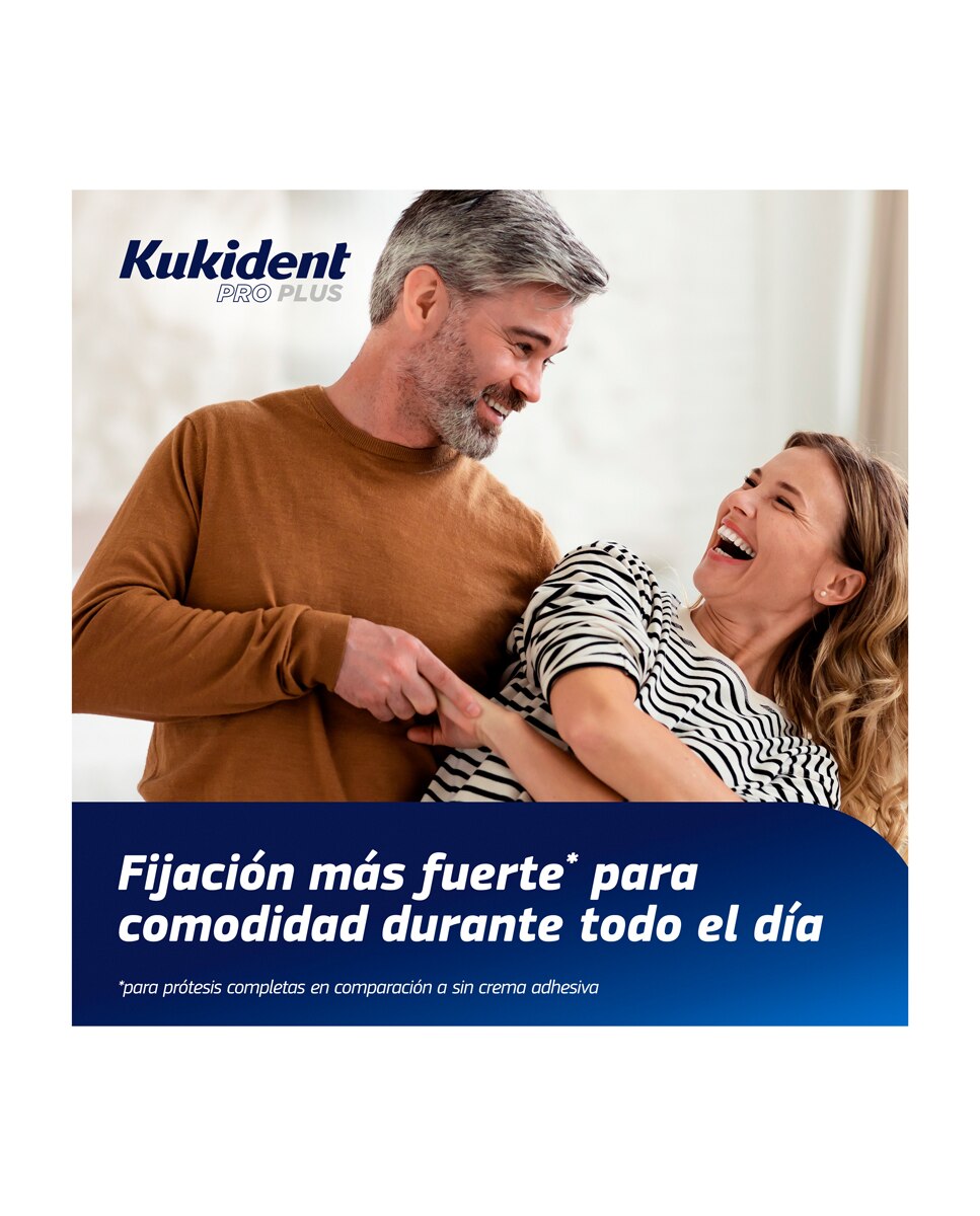Imagen 7 de Crema Adhesiva Para Prótesis Dentales Efecto Sellado Sabor Neutro 57 g Pro Kukident - 57 g