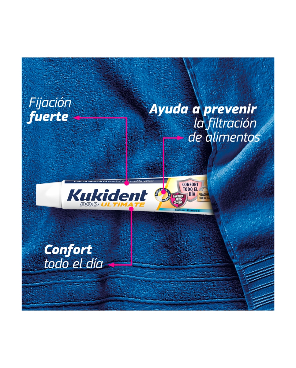 Imagen 9 de Crema Adhesiva Ultimate Expert 40 ml Kukident - 40 ml