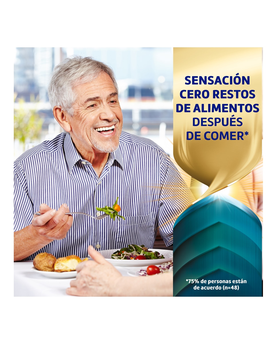 Crema Fijadora Para Prótesis Dentales Todo en 1 Corega - 70 g 6
