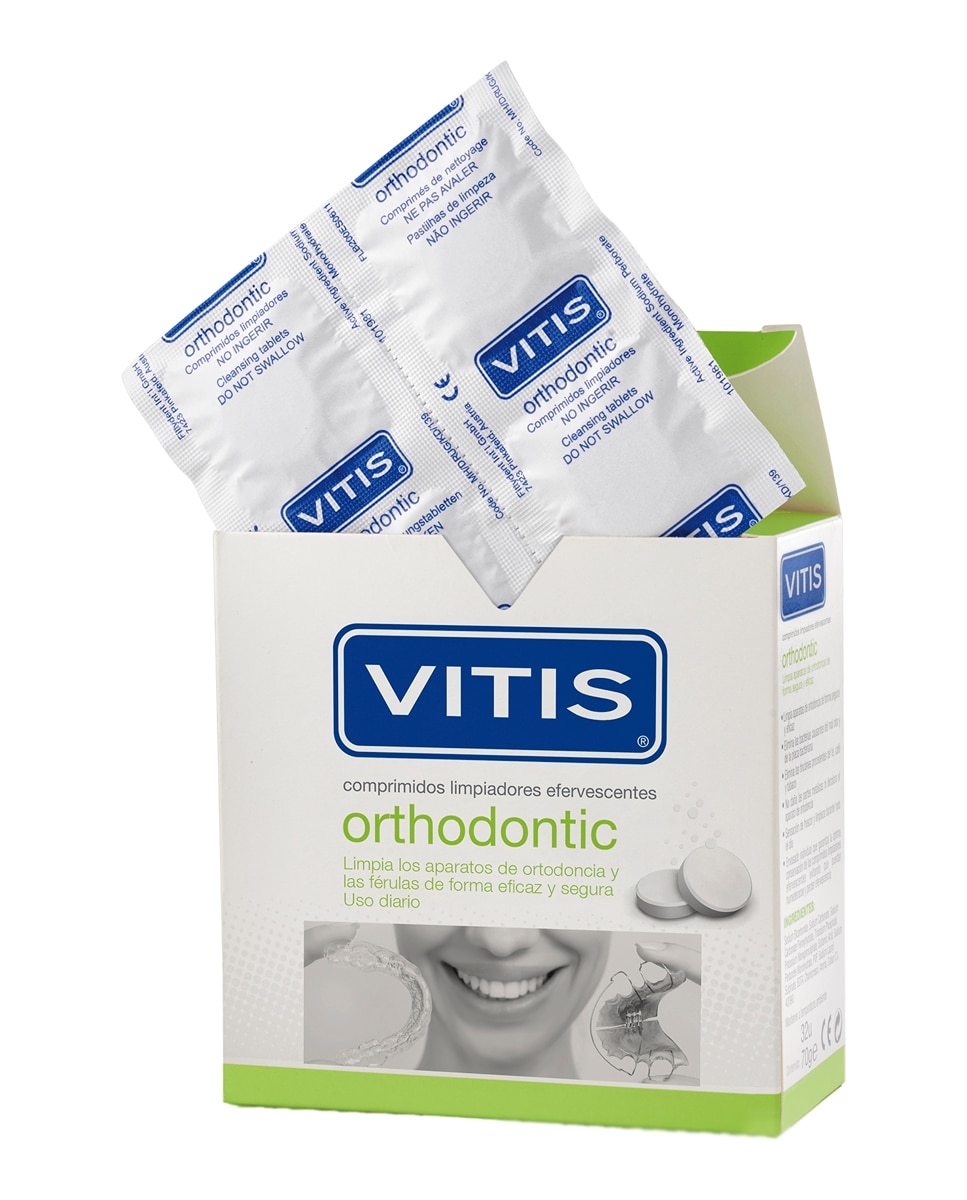 Vitis - Comprimidos Limpiadores Vitis Orthodontic.