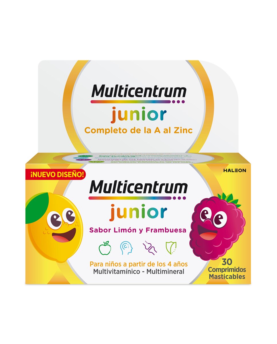 Imagen 0 de Comprimidos masticables Junior Multicentrum