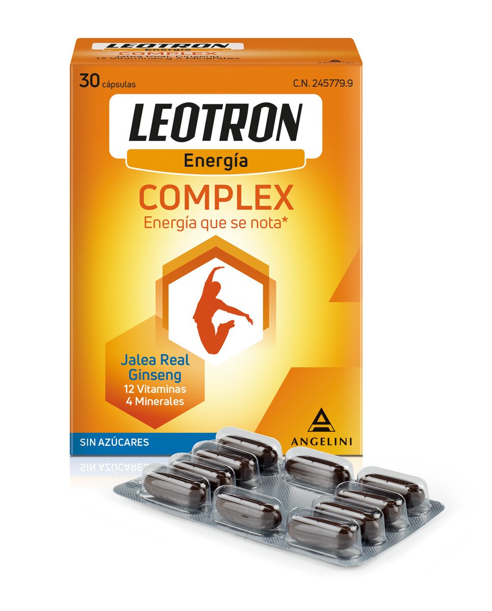 Imagen 2 de 30 Cápsulas Leotron Complex