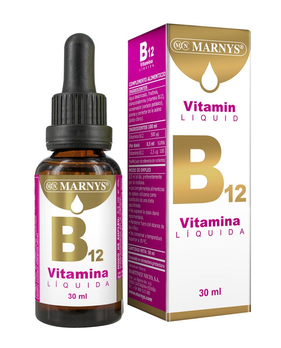 Vitamina B12 Líquida Marnys - 30 ml 2
