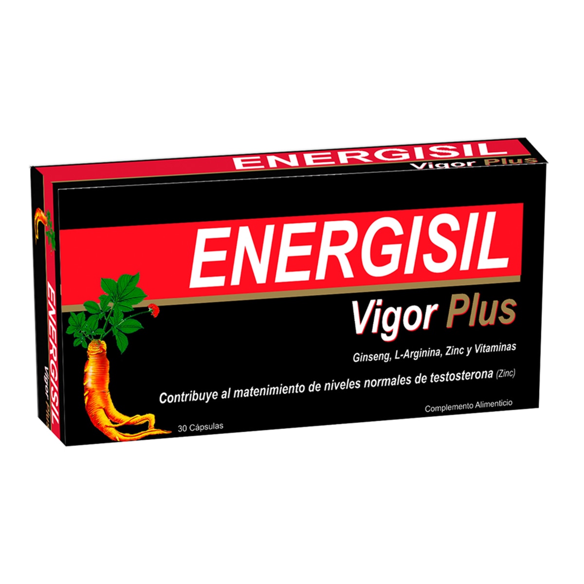 Pharma Otc - 30 Cápsulas Plus Energisil Pharma Otc.