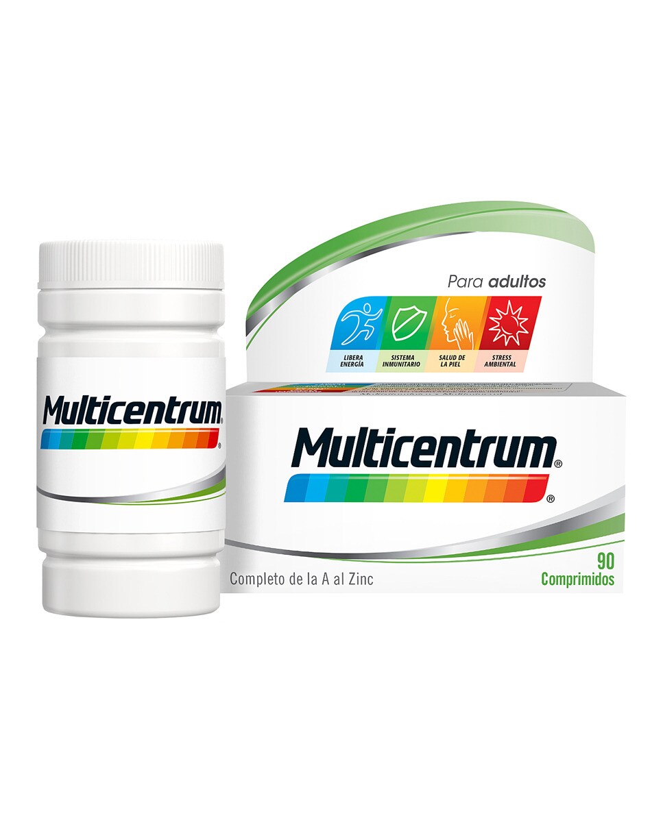 90 Comprimidos Multicentrum 2
