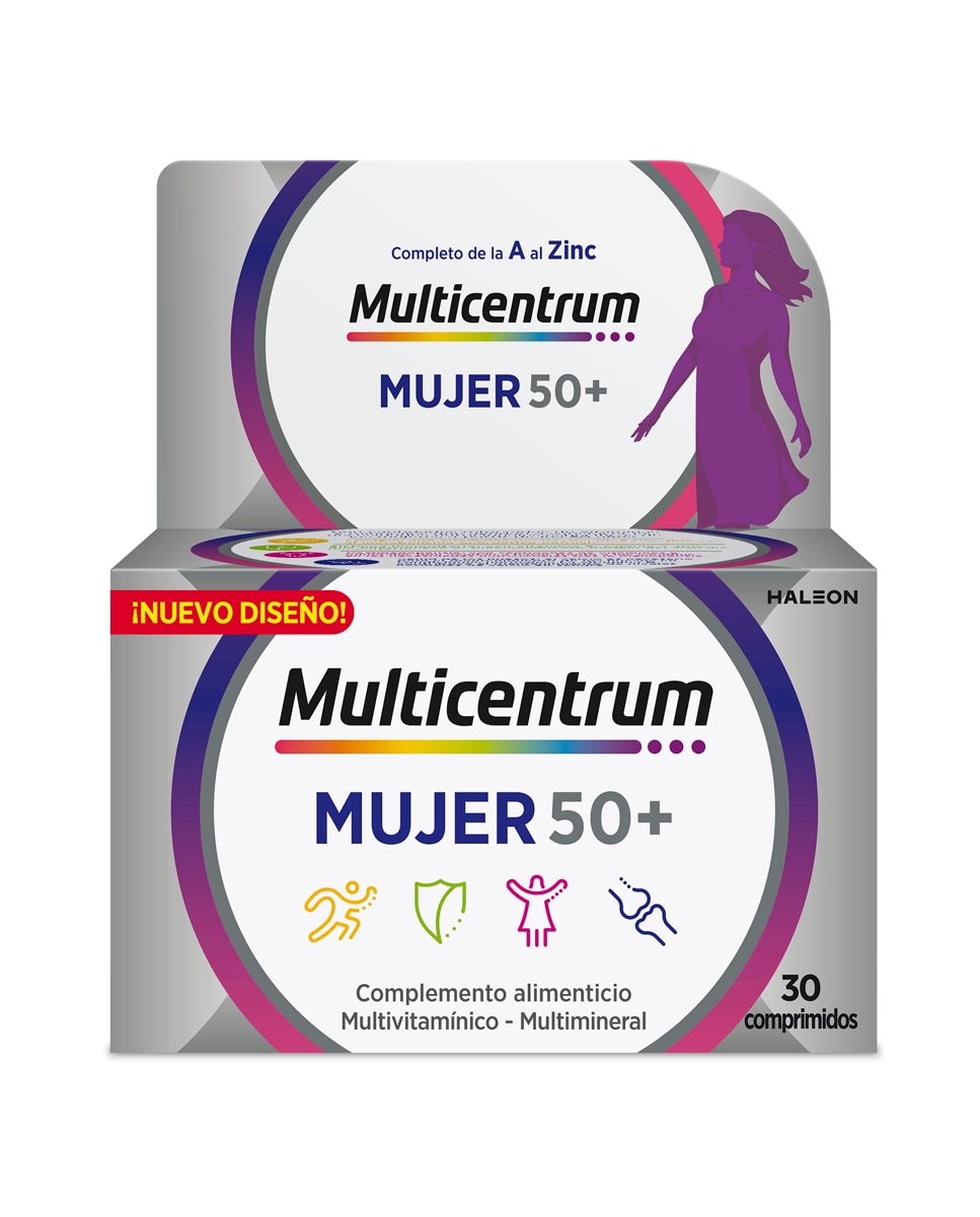 Imagen 0 de 30 Comprimidos Mujer 50+ Multicentrum