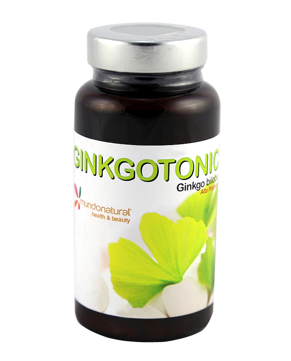 Mundo Natural - 60 cápsulas Ginkgotonic Mundo Natural.