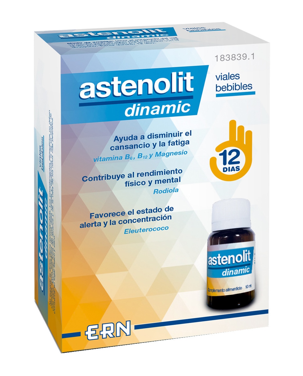 Imagen 0 de 12 Viales Bebibles Dinamic Astenolit