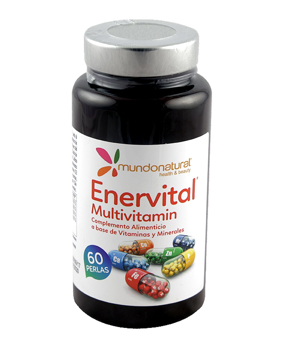 Mundo Natural - 60 perlas Enervital multivitaminas Mundo Natural.