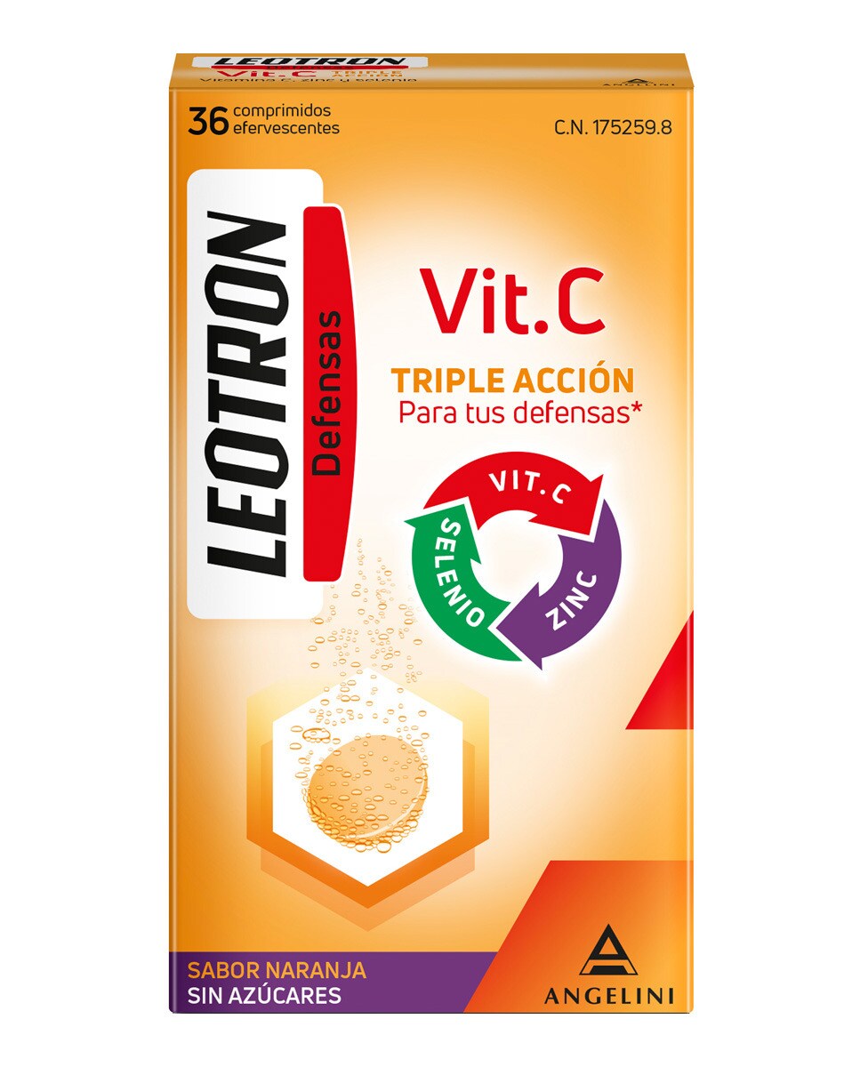 Imagen 2 de Leotron Vitamina C 36 Comprimidos Leotron
