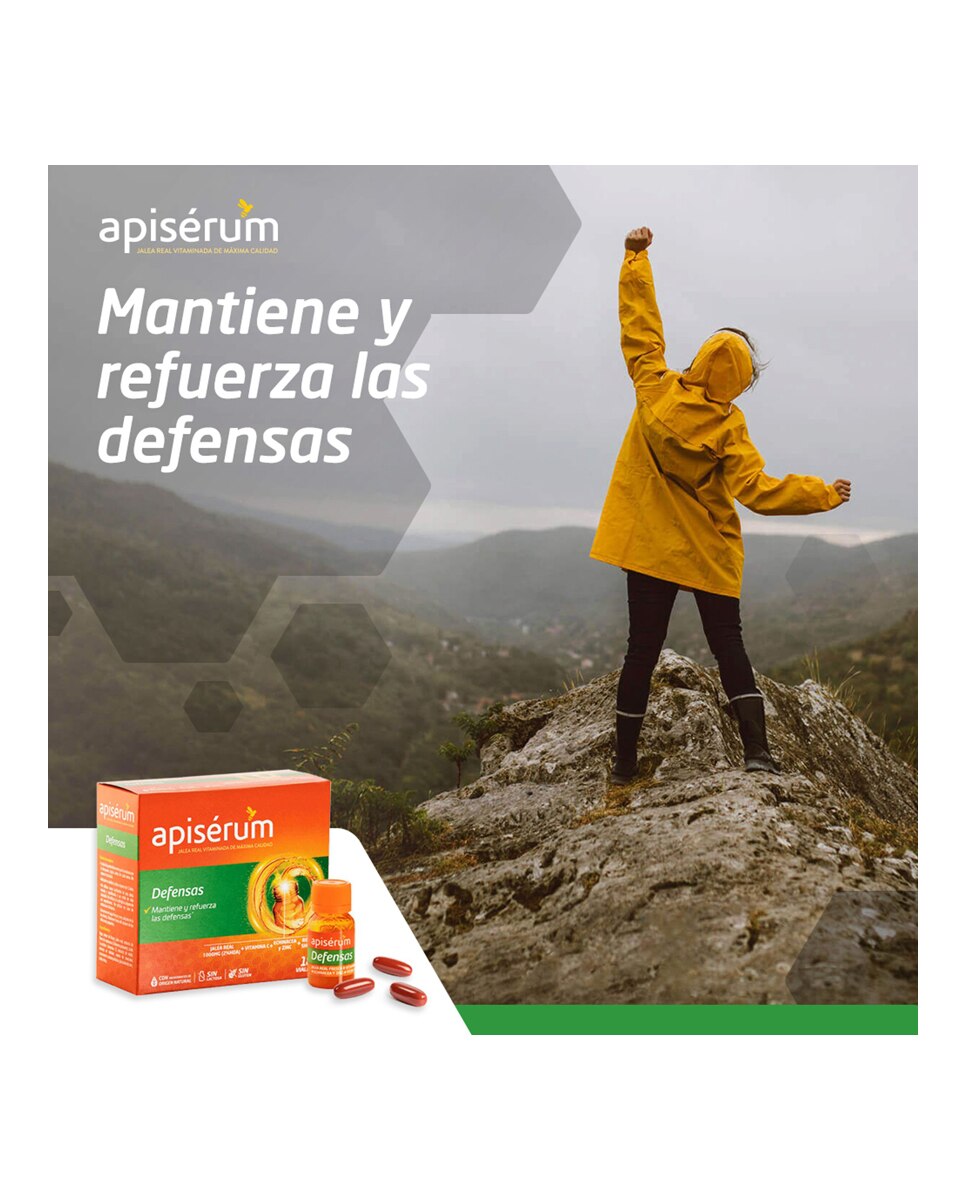 30 Cápsulas blandas Defensas Apiserum 2