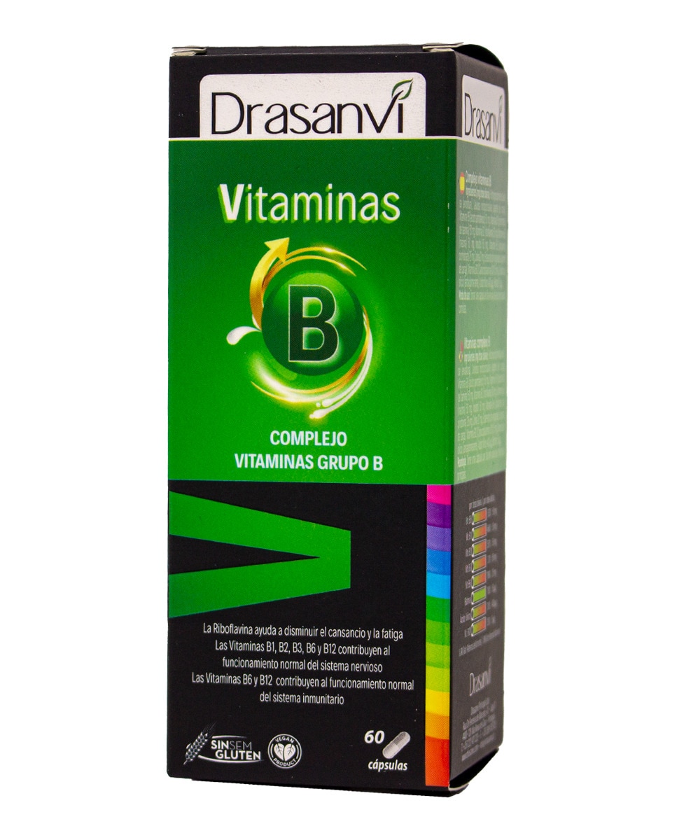 Drasanvi - 60 Cápsulas Vitamina B Complex Drasanvi.